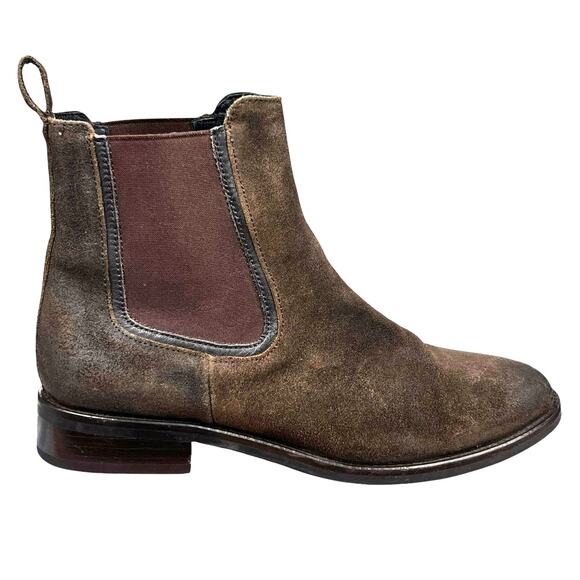 Thursday Women’s Duchess Brown Suede Chelsea Boot Size US 8 - Picture 1 of 11